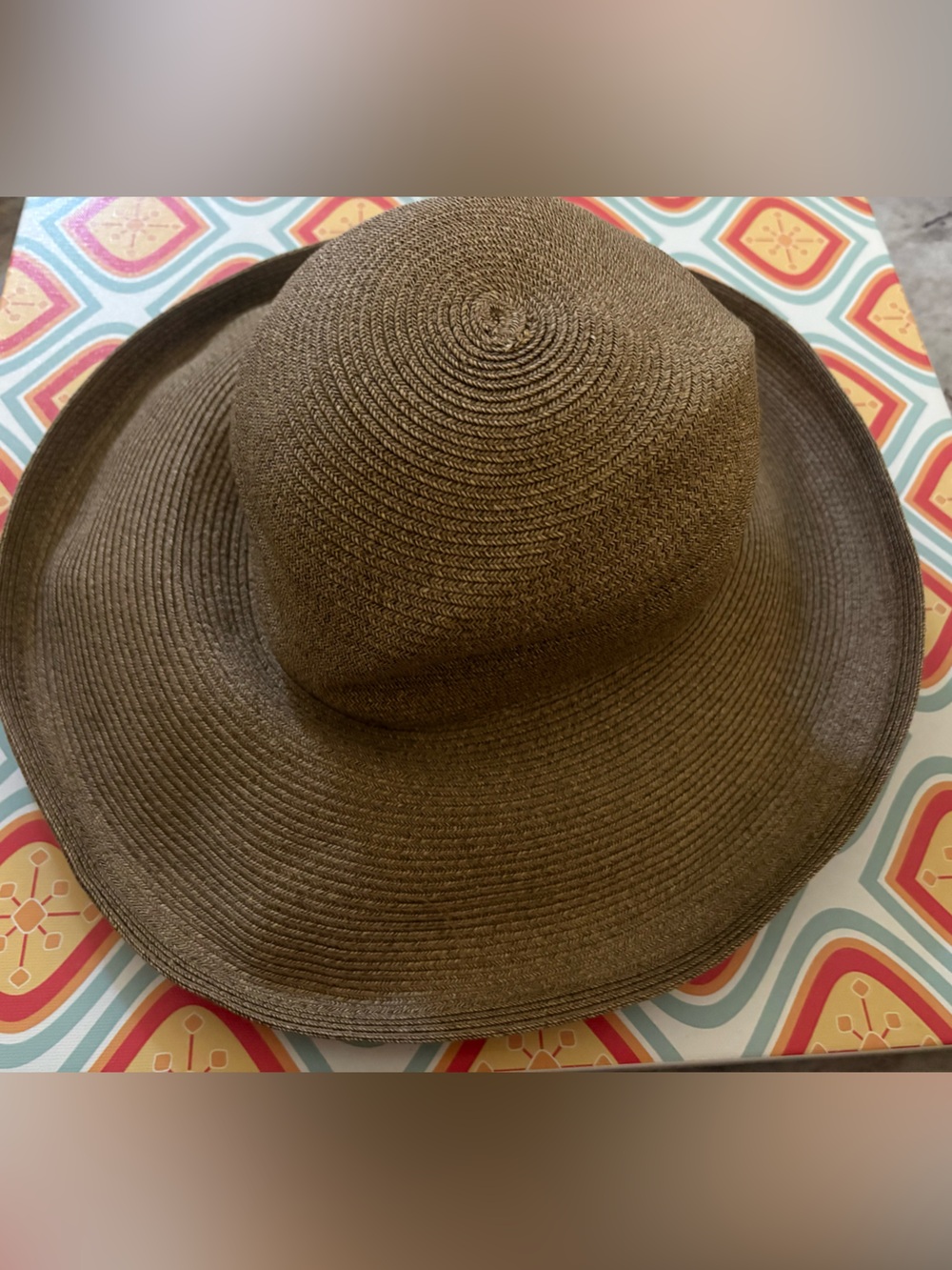Vintage Eric Javits New York Vintage Wide Brim Hat - Picture 3 of 11